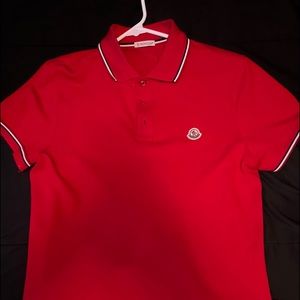 Moncler Polo (Red)